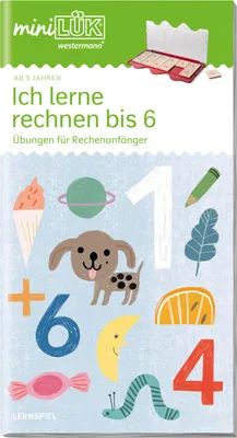 Produktbild von miniLÜK. Vorschule - Mathematik: Ich lerne rechnen bis 6