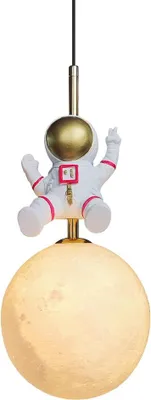 Immagine prodotto di Lampada a sospensione Astronaut Milagro ASTRONAUTA E27 Lampada per bambini bianco oro