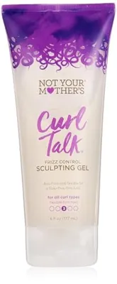 Produktbild von Not Your Mother’s Curl Talk Sculpting Gel 177 ml – Anti-Frizz Lockengel für definierte, flexible Locken – alkoholfrei, silikonfrei