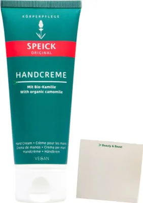 Produktbild von Speick Natural Handpflegecreme (75ml Tube) + usy Block