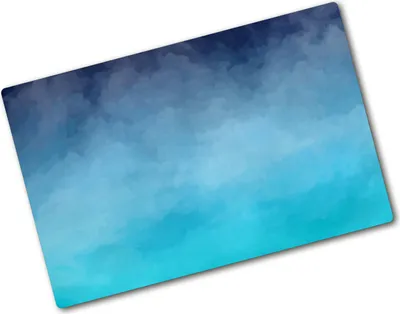 Produktbild von Tulup Glas Herdabdeckplatte - 80x52 cm - Glaskeramikkochfeld-Abdeckung Spritzschutz Glasabdeckplatte - Einteilig - Kunst: Modern & Klassisch - Rauch - Grün