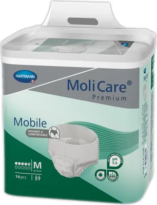 Produktbild von HARTMANN MoliCare Premium Mobile 5 Tropfen Gr. M 14 Stck