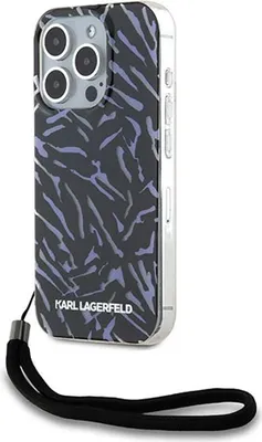 Zdjęcie produktu dla Etui Karl Lagerfeld do iPhone 15 Pro Max fioletowy