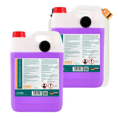 Produktbild von INOX® 2x5L Kühlerfrostschutz IG13 ReadyMix -35°C – Gebrauchsfertig & zuverlässig