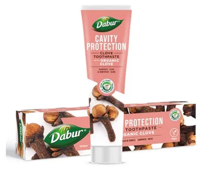 Obrázok produktu pre ZUBNÁ PASTA PROTI KAZU S KLÍČKOM 100 ml - DABUR