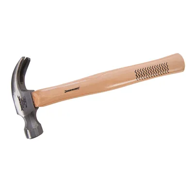 Produktbild von Silverline Klauenhammer mit Hickorystiel 454 g