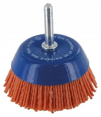 Image de Brosse en nylon Abraboro, diamètre 65 mm, pour utilisation frontale