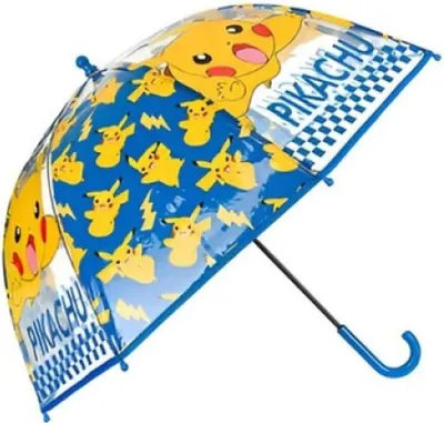 Produktbild von Pokemon Pikachu Kinder Regenschirm Stabregenschirm Schirm D 72 cm