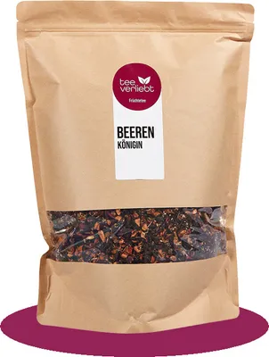 Produktbild von teeverliebt - Tutti Frutti Beerenkönigin | loser Früchtetee | 1kg