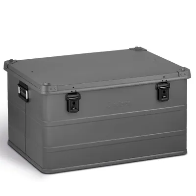 Produktbild von Enders Vancouver 170 Liter grey Aluminiumbox Alukiste Kasten Transportkiste Lagerbox Campingkiste