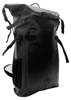 Produktbild von Großer wasserdichter Sport- und Outdoor-Rucksack mit Doppel-Schultergurten, Schwimm- und Aufbewahrungstasche für Fitness, Reisen und Freizeit,30L Black