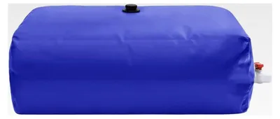 Produktbild von Faltbarer Wassertank mit Wasserhahn 1500 L aus PVC für Blumen, Pflanzen, Obst und Gemüse