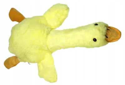 Produktbild von Weißes Plüschtier Kissen Gans 50 cm Kuscheltier