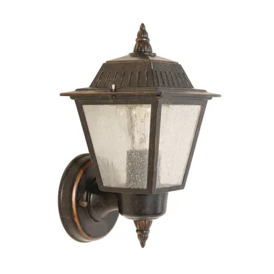 Produktbild von Elstead Highnam Außen-Wandleuchte E27 Verwitterte Bronze IP44