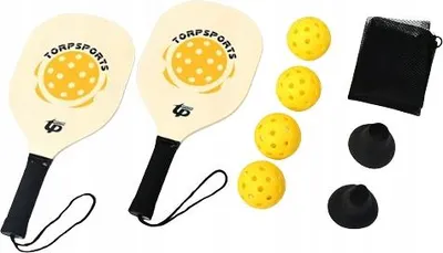 Obrázek produktu pro Pickleballový Set Pádlo Rakety + 4 Míče + Taška