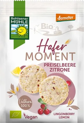 Produktbild von Hafer Moment - Preiselbeere Zitrone 125g