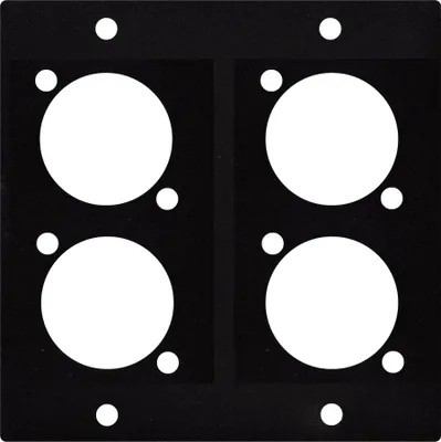 Produktbild von Showgear D-Size Panel 2 Segmente