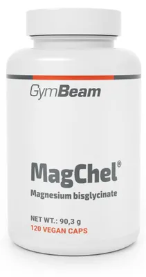 Produktbild von GymBeam - Magnesium Bisglycinat (MagChel®), 120 Kapseln