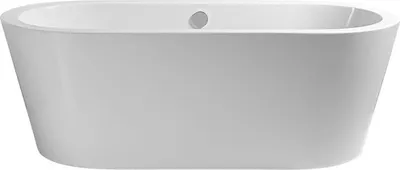 Imagen del producto de Bañera Schröder Noa New 170, blanca, 170x80x45/60 cm