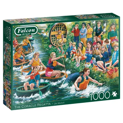 Obrázok produktu pre Falcon de luxe The Coracle Regatta 1000 pcs, 1000 kusov, Ľudia, 12 rok / roky