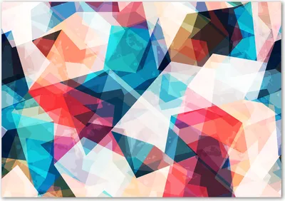 Produktbild von Tulup® Glas-Bild - 100 x 70 - Wandbild aus Glas - Wandkunst - Wandbild hinter gehärtetem Sicherheitsglas - Kunst: modern & klassisch - Abstrakte Mosaik - Mehrfarbig