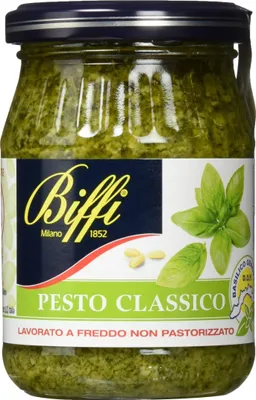 Produktbild von Biffi Milano 1852 Klassisches Pesto mit PDO Genua Basilikum, 6er Pack (6 x 190 g)
