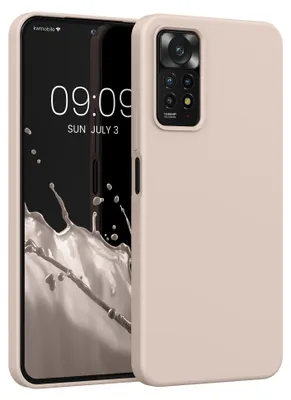Produktbild von kwmobile Handyhülle für Xiaomi Redmi Note 11 Pro / Note 11 Pro (5G) / Note 12 Pro (4G) Hülle - Case Silikon - Kabelloses Laden - Schutzhülle Cover in