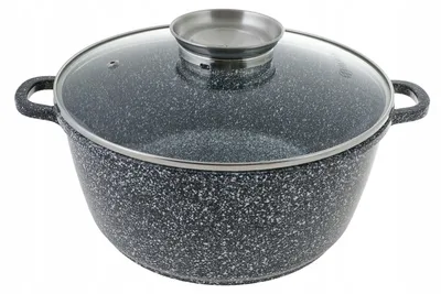 Zdjęcie produktu dla Garnek Marmurowy 22Cm Indukcja 3,3L 7089