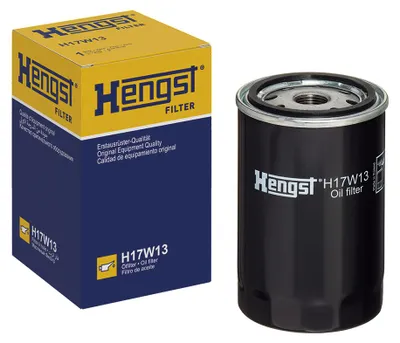 Imagen del producto de Filtro de aceite HENGST FILTER H17W13 para VW GOLF III (1H1), SHARAN (7M8, 7M9, 7M6), Golf IV Cabrio (1E), Golf III Cabrio (1E7), PASSAT Variant (3A5, 35I)