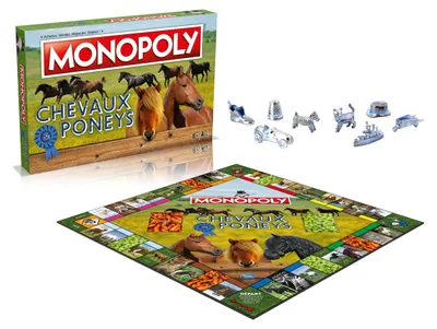 Zdjęcie produktu dla Gra stołowa Monopoly Chevaux & Ponies