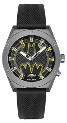 Image de Montre pour homme POLICE, mouvement quartz, couleur noire, taille unique, diamètre 44 mm, référence PEWGM0090102