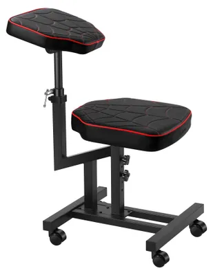 Productafbeelding van Solidchoice - Multifunctionele Tattoo Stoel met Armleuning en Wielen