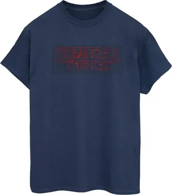 Produktbild von Netflix - "Stranger Things" T-Shirt für Damen BI44147 (M) (Marineblau)