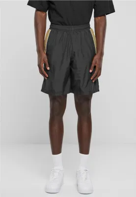 Produktbild von Urban Classics TB6689 | Piped Track Shorts - Farbe: Black - Größe: M