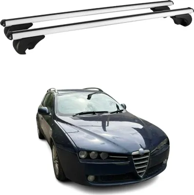 Produktbild von Dachträger Grundtäger für Alfa Romeo 159 Sportwagon 2005-2011 75kg Alu Silber 2x