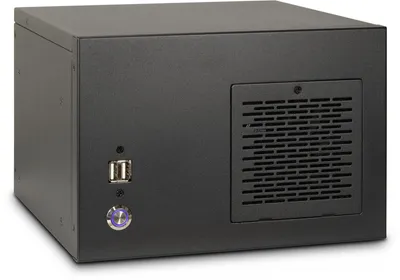 Produktbild von Inter-Tech S31B, Midi Tower, Server, Schwarz, ITX, 12,5 cm, 16 cm