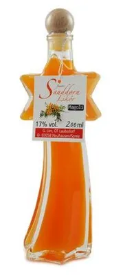Produktbild von Sanddornlikör in der Sternschnuppe (0,2 l / 17 % vol.)