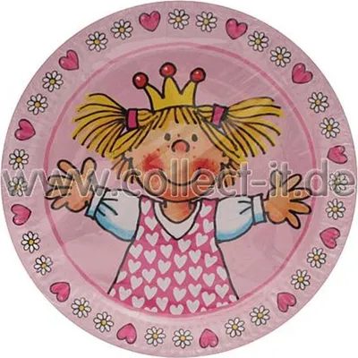 Produktbild von LUTZ MAUDER Kindergeburtstag Partyteller Prinzessin