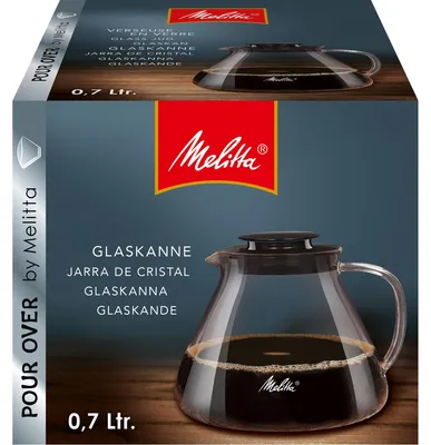 Obrázek produktu pro Melitta Jug, Džbán, Univerzální, Průhledná, Sklo, 1 l, 1 kusů