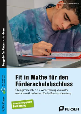 Produktbild von Fit in Mathe für den Förderschulabschluss