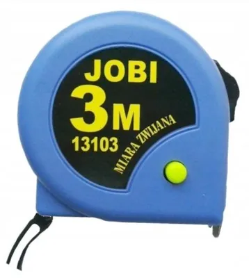 Produktbild von JOBI Maßband 3m x 19mm Rollmaßband mit Feststellfunktion