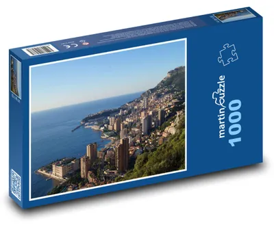 Obrázok produktu pre Puzzle 1000 Monte Carlo, mesto v Monaku - martinpuzzle