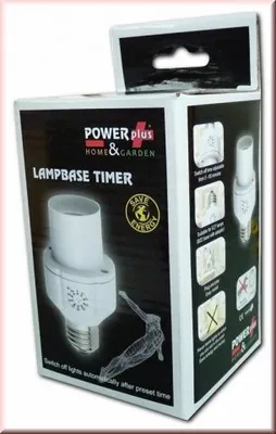 Zdjęcie produktu dla Czasowy Wyłącznik Oprawki Żarówki E27 EcoSavers LampBaseTimer