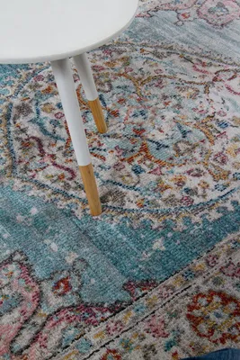 Zdjęcie produktu dla Tappeto MAGGIO A LIGHTBLUE 120x60 CM (Galleriafarah1970)