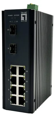 Immagine prodotto di LevelOne Switch  10x GE IGU-1071  8x 1GbE,2x 2.5GbE SFP   sw