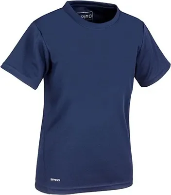 Immagine prodotto di Maglietta Result Junior Quick Dry Fitness Training Sport per bambini, taglia:M (7-8. 128), colore:Blu navy