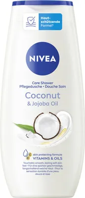 Zdjęcie produktu dla Nivea, Coconut & Jojoba, Żel pod prysznic, 250ml (PRODUKT Z NIEMIEC)