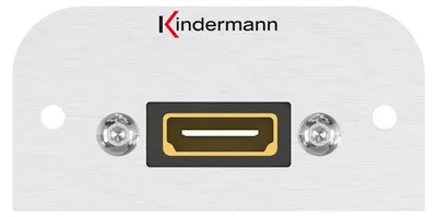 Obrázek produktu pro HDMI s ethernetovým rámečkem s kabelem Bu/Bu KINDERMANN 7441000542, 54x27mm