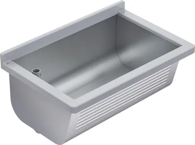 Immagine prodotto di Lavabo KWC AR, SIRIUS, acciaio inox, 700x328x460 mm, scarico a sinistra