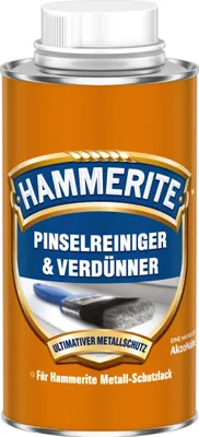 Produktbild von Hammerite Pinselreiniger & Verdünner, Farb- & Lackentferner, Lösungsmittel, Metall, Farblos, Flüssigkeit (Konzentrat), Transparent
